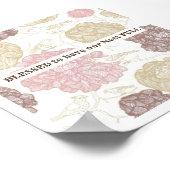 バ賛美ードネストアートポスター壁の装飾 ポスター (角)