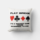 バ遊ッシュ最初から悪いゲームだ クッション (正面)