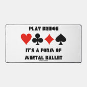 バ遊ッブリッジそれはメンタルバレエの型枠だ デスクマット (正面)