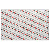 バ遊ッブリッジ魅力的なゲーム(カードスーツ) ファブリック (ファットクウォーター)