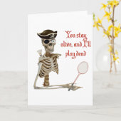 バ遊ドミントン海賊死者 カード (黄色い花)