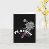 バ遊ドミントン選手スポーツスティックシャトルラケット カード (黄色い花)