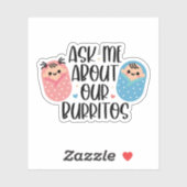 バ頼リトスLとDのおもしろいナースギフトについて シール (シート)