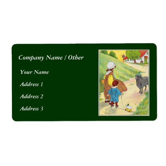 バ、バ、黒い羊、ウールはあるか？ ラベル (正面)