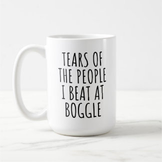 バoggleで勝った人々の涙が面白い コーヒーマグカップ