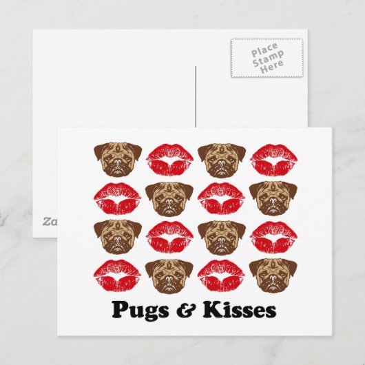 パおもしろいグ ポストカード (正面/裏面)