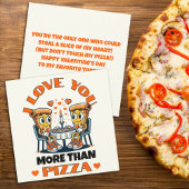 パおもしろいッツァより愛するバレンタインデー シーズンカード