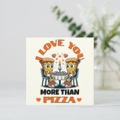 パおもしろいッツァより愛するバレンタインデー シーズンカード (スタンド正面)