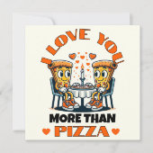 パおもしろいッツァより愛するバレンタインデー シーズンカード (正面)