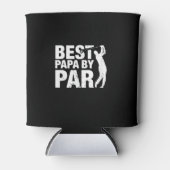 パおもしろいパ最高のパPar Fars Dayゴルフギフトおじいちゃん。 缶クーラー (正面)