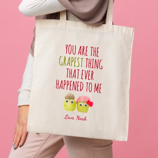 パおもしろいン・バレンタインのプレゼントかわいい トートバッグ