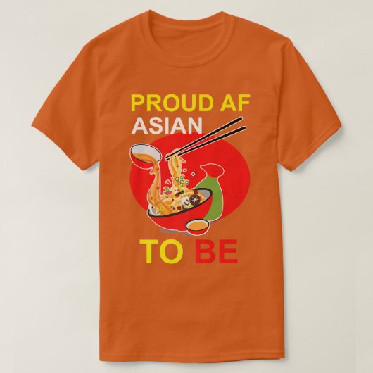 パおもしろいンAFア誇りを持ったジアへ Tシャツ (デザイン正面)