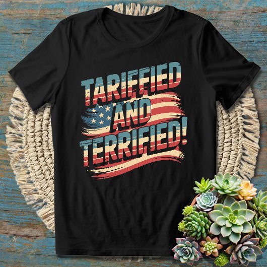 パおもしろいンTarifedと恐れ笑わされるる Tシャツ
