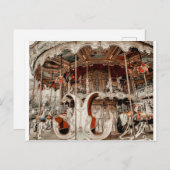 パお洒落リメリー・フランスのゴーラウンド ポストカード (正面/裏面)