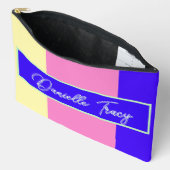 パかわいらしステルパーソナライズされたアクセサリーポーチ アクセサリーポーチ (見開き)