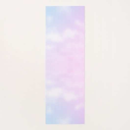 パかわいらしステル感動的引用文ヨガマット ヨガマット (裏面)