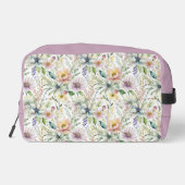 パかわいらしステル花柄モノグラム ドップキット (裏面)