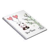 パかわいらしンダピンガーリークカスタム ノートブック (右側)