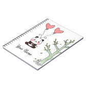 パかわいらしンダピンガーリークカスタム ノートブック (左側)