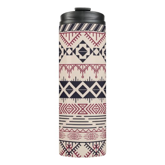 パアステカターンヴィンテージの背景 タンブラー (正面)