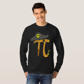 パイおもしろいデイレート海賊数学ギーク少年 Tシャツ (正面フル)