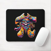 パイおもしろいデイ海賊帽の記号Math Matheeカラフル マウスパッド (マウス)