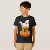 パイおもしろいデイ – チキンポットパイ – 数学 Tシャツ (正面フル)