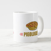 パイおもしろいプ ジャンボコーヒーマグカップ (正面右)