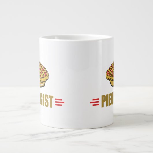 パイおもしろいプ ジャンボコーヒーマグカップ (正面)