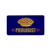 パイおもしろいプ ラベル (正面)