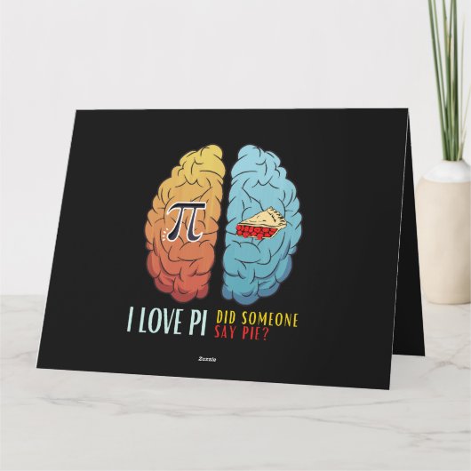 パイが大好き カード (裏面)