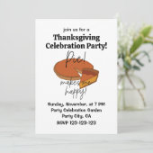 パイが幸せなパイ感謝の気持ち 招待状 (スタンド正面)