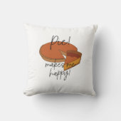 パイが幸せなパイ クッション (正面)