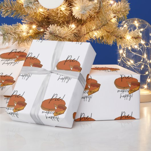 パイが幸せなパイ ラッピングペーパー (クリスマス)
