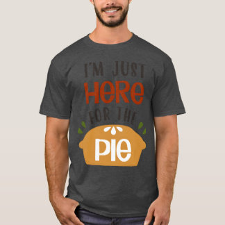 パイが目当てで来ただけの人 冗談Tシャツ Tシャツ