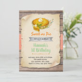 パイとしてのパーティーの招待 招待状 (スタンド正面)