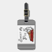 パイとして菓子 ラゲッジタグ (正面縦)