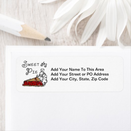 パイとして菓子 ラベル (インサイチュ)