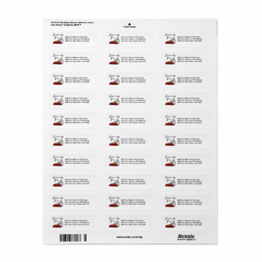 パイとして菓子 ラベル (フルシート)