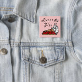 パイとして菓子 缶バッジ (インサイチュ)