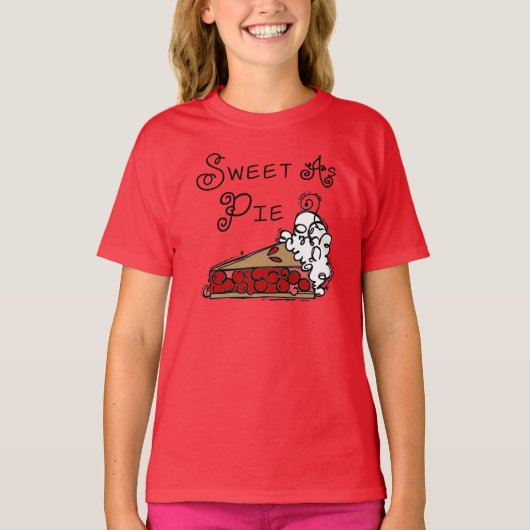 パイとして菓子 Tシャツ (正面)