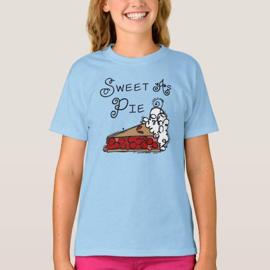 パイとして菓子 Tシャツ (正面)