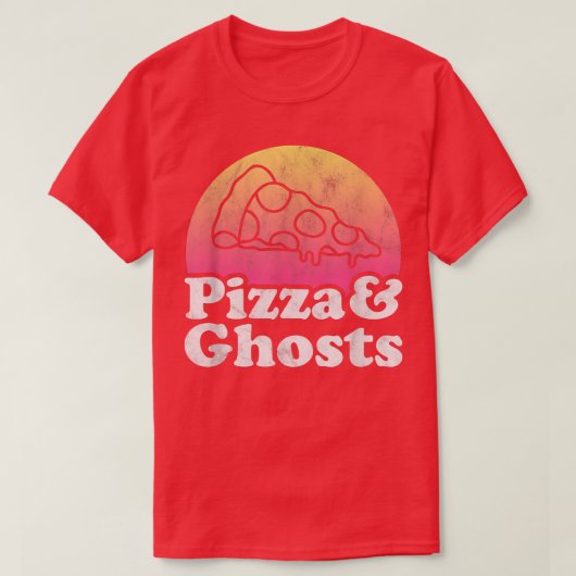 パイとゴーストまたはゴースト Tシャツ (デザイン正面)