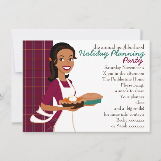 パイとプレイド 招待状 (正面)