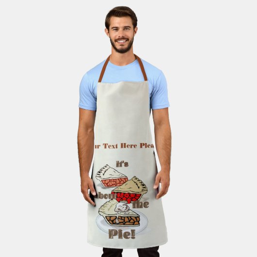 パイに関するもの エプロン (着用した状態)