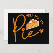 パイのためにここにいる シーズンポストカード (正面/裏面)