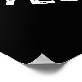 パイのみ目を持って食べおもしろい物プンダークBg ポスター (角)