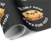 パイのみ目を持って食べおもしろい物プンダークBg ラッピングペーパー (ロールコーナー)