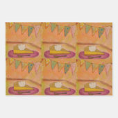 パイのみ ラッピングペーパーシート (正面3)