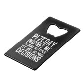 パイの日おもしろい クレジットカード栓抜き (正面アングル)